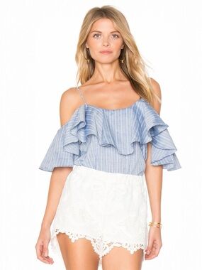 MISA LOS ANGELES • Marina Top in Light Blue